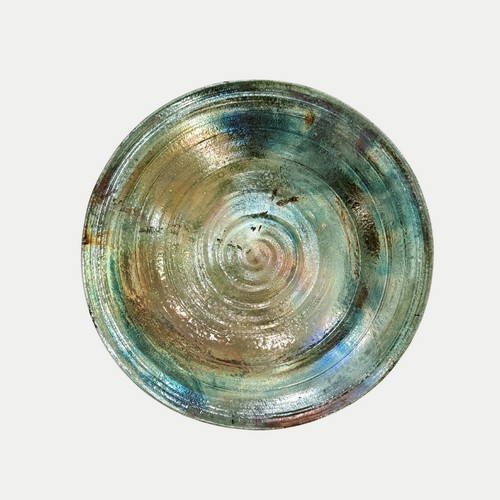 MW-368 Raku Platter 21 at Hunter Wolff Gallery